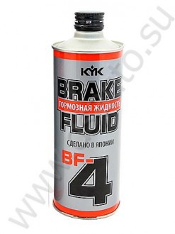 Жидкость тормозная DOT 4, "Brake Fluid BF-4", 0.5л