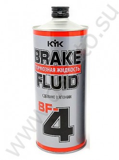 Жидкость тормозная DOT 4, "Brake Fluid BF-4", 1л