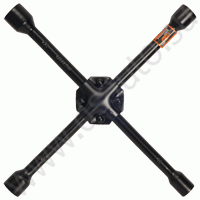 Ключ баллонный-крест (17*19*22*1/2")(черн. лак, усиленный)