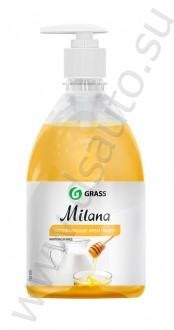 Мыло жидкое GraSS Milana Молоко и мед 500мл (флакон с доз.)